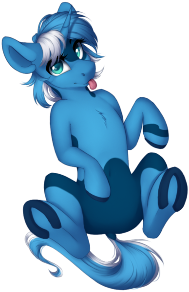 Size: 561x867 | Tagged: safe, artist:silentwulv, derpibooru import, oc, oc:snow sailor, unofficial characters only, pony, unicorn, female, looking at you, mare, simple background, solo, tongue out, transparent background, underhoof