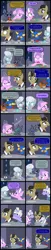 Size: 2000x9846 | Tagged: safe, artist:magerblutooth, derpibooru import, diamond tiara, filthy rich, randolph, silver spoon, oc, oc:dazzle, oc:handy dandy, cat, imp, pony, comic:diamond and dazzle, absurd resolution, comic, dinner, drink, food, vector