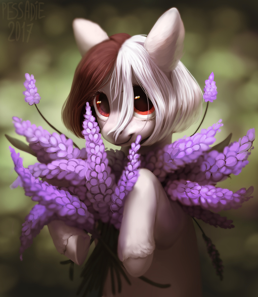 Size: 2000x2300 | Tagged: safe, artist:pessadie, derpibooru import, oc, unofficial characters only, earth pony, pony, cute, female, flower, high res, mare, smiling, solo, speedwell, unshorn fetlocks