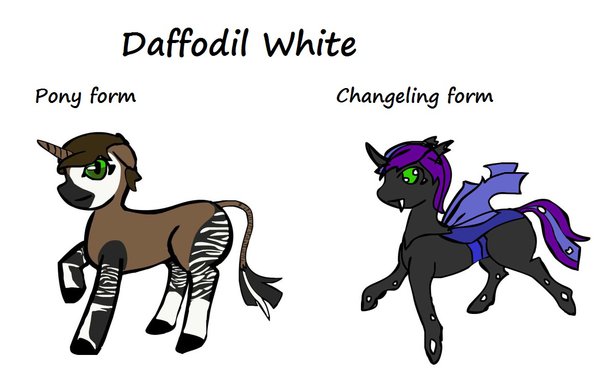 Size: 600x378 | Tagged: artist:ebusukuabalindi, changeling, changeling oc, derpibooru import, oc, okapi, reference sheet, safe, unofficial characters only