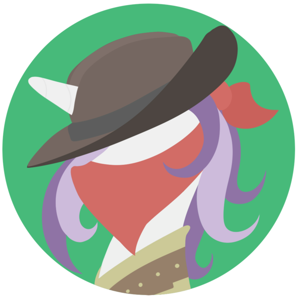 Size: 1000x1000 | Tagged: safe, artist:datte-before-dawn, derpibooru import, oc, oc:fortunata, unofficial characters only, pony, unicorn, fallout equestria, bandana, bust, cowboy hat, female, hat, horn, limited palette, lineless, mare, minimalist, modern art, portrait, profile, serape, simple, simple background, solo, transparent background