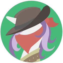 Size: 1000x1000 | Tagged: safe, artist:datte-before-dawn, derpibooru import, oc, oc:fortunata, unofficial characters only, pony, unicorn, fallout equestria, bandana, bust, cowboy hat, female, hat, horn, limited palette, lineless, mare, minimalist, modern art, portrait, profile, serape, simple, simple background, solo, transparent background
