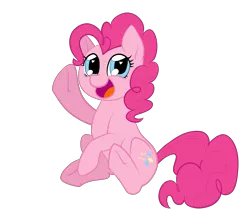 Size: 3769x3289 | Tagged: safe, artist:catlover1672, derpibooru import, pinkie pie, earth pony, pony, female, heart eyes, mare, simple background, solo, transparent background, wingding eyes