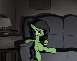 Size: 2000x1566 | Tagged: safe, artist:smoldix, derpibooru import, edit, oc, oc:anonfilly, ponified, unofficial characters only, pony, 4chan, alcohol, beer, beer bottle, couch, female, filly, meme, sitting