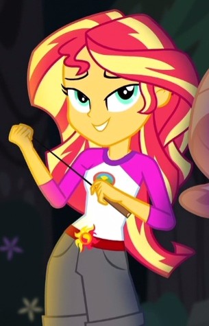 Size: 305x475 | Tagged: safe, derpibooru import, screencap, sunset shimmer, equestria girls, legend of everfree, cropped, lidded eyes, out of context