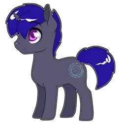 Size: 480x480 | Tagged: safe, derpibooru import, oc, oc:moon magic, unofficial characters only, pony, unicorn, cutie mark, female, filly, male, simple background, solo, transparent background