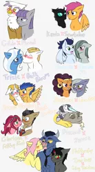 Size: 2700x4900 | Tagged: safe, artist:jolliapplegirl, derpibooru import, bulk biceps, discord, filthy rich, flash sentry, fluttershy, gilda, gloriosa daisy, iron will, kevin (changeling), king sombra, limestone pie, marble pie, maud pie, prince blueblood, saffron masala, scootaloo, soarin', trixie, zecora, changeling, deer, draconequus, earth pony, gryphon, minotaur, pegasus, pony, unicorn, zebra, absurd resolution, bisexual, bluesentry, crack shipping, female, filthydaisy, fluttershy gets all the stallions, gay, gilmaud, interspecies, ironshy, kevaloo, lesbian, male, marblein, polygamy, saffstone, shipping, sombrashy, sombrawill, sombwillshy, straight, trixbulk, zecord