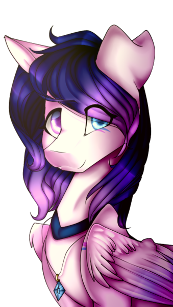 Size: 443x784 | Tagged: safe, artist:xxmissteaxx, derpibooru import, oc, oc:heart light, unofficial characters only, pegasus, pony, female, heterochromia, looking at you, mare, simple background, smiling, transparent background