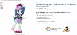 Size: 1095x497 | Tagged: safe, derpibooru import, bon bon, sweetie drops, equestria girls, collection, doll, equestria girls minis, toy
