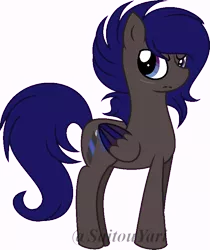 Size: 662x787 | Tagged: safe, artist:t-aroutachiikun, derpibooru import, oc, oc:abstruse damnation, unofficial characters only, pegasus, pony, base used, colored wings, male, multicolored wings, simple background, solo, stallion, transparent background