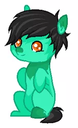 Size: 191x314 | Tagged: safe, artist:riiichie, derpibooru import, oc, unofficial characters only, earth pony, pony, female, filly, happy, smiling, solo