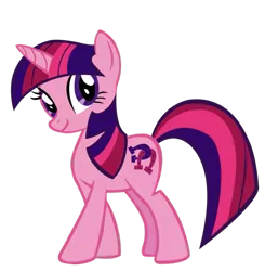 Size: 885x902 | Tagged: safe, derpibooru import, lucky swirl, pony, unicorn, cardboard twilight, female, mare, recolor, simple background, solo, transparent background