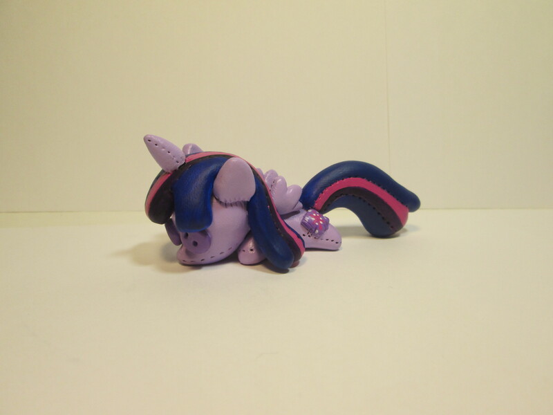 Size: 4608x3456 | Tagged: safe, artist:earthenpony, derpibooru import, twilight sparkle, twilight sparkle (alicorn), alicorn, pony, absurd resolution, chibi, craft, high res, photo, sculpture, solo, traditional art