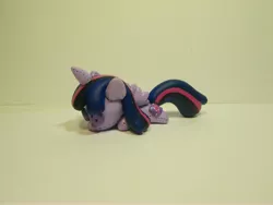 Size: 4608x3456 | Tagged: safe, artist:earthenpony, derpibooru import, twilight sparkle, twilight sparkle (alicorn), alicorn, pony, absurd resolution, chibi, craft, high res, photo, sculpture, solo, traditional art