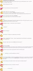 Size: 846x1790 | Tagged: apple bloom, applejack, artist:dziadek1990, conversation, derpibooru import, dialogue, emotes, emote story, reddit, running gag, safe, slice of life, text