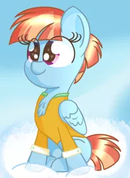 Size: 2101x2875 | Tagged: safe, artist:pastelhorses, derpibooru import, windy whistles, pony, chest fluff, cute, solo, windybetes