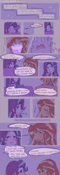 Size: 661x1920 | Tagged: safe, artist:yuck, derpibooru import, starlight glimmer, sunset shimmer, equestria girls, mirror magic, spoiler:eqg specials, comic, dialogue, engrish, female, lesbian, shimmerglimmer, shipping