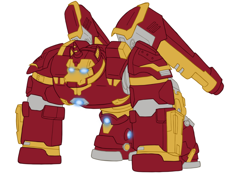 Size: 3189x2395 | Tagged: safe, artist:edcom02, artist:jmkplover, derpibooru import, pony, unicorn, armor, avengers: age of ultron, hulkbuster, hulkbuster armor, iron man, simple background, tony stark, transparent background