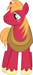 Size: 2275x5148 | Tagged: safe, artist:waranto, derpibooru import, big macintosh, pony, absurd resolution, simple background, solo, transparent background, vector