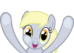 Size: 3410x2431 | Tagged: safe, artist:ocarina0ftimelord, derpibooru import, derpy hooves, pegasus, pony, female, fourth wall pose, mare, simple background, solo, transparent background, vector