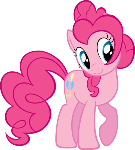 Size: 4910x5487 | Tagged: safe, artist:moongazeponies, derpibooru import, pinkie pie, earth pony, pony, absurd resolution, female, mare, simple background, solo, transparent background, vector