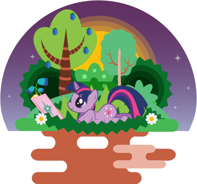 Size: 1696x1582 | Tagged: safe, artist:cherry-lei, derpibooru import, twilight sparkle, pony, unicorn, book, female, mare, reading, simple background, solo, transparent background, vector