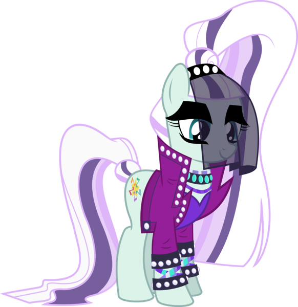 Size: 4892x5044 | Tagged: safe, artist:jhayarr23, derpibooru import, coloratura, earth pony, pony, absurd resolution, clothes, countess coloratura, female, mare, simple background, solo, transparent background, vector