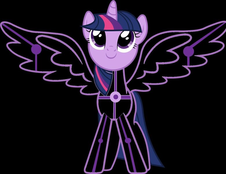 Size: 1280x985 | Tagged: safe, artist:marco444, derpibooru import, twilight sparkle, twilight sparkle (alicorn), alicorn, pony, black background, clothes, cosplay, costume, crossover, disney, simple background, tron, tron legacy, uniform