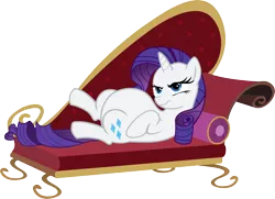 Size: 10444x7544 | Tagged: safe, artist:exe2001, derpibooru import, rarity, pony, absurd resolution, belly, fainting couch, fetish, raripred, simple background, solo, transparent background, vector, vore