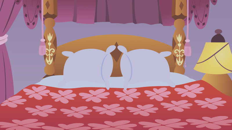 Size: 1920x1080 | Tagged: artist:adcoon, background, bed, bedroom, derpibooru import, lamp, no pony, pillow, safe, vector