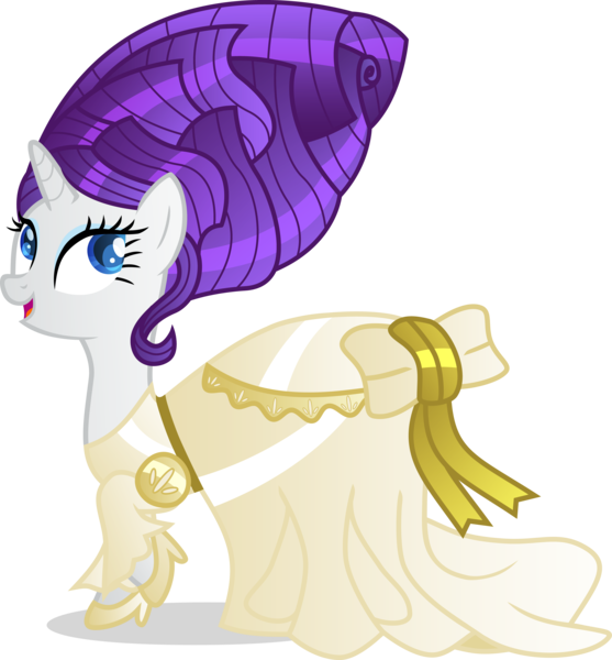 rarity dress vector