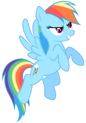 Size: 3493x5000 | Tagged: safe, artist:jennieoo, derpibooru import, rainbow dash, pegasus, pony, the ticket master, absurd resolution, female, mare, simple background, solo, transparent background, vector, vector trace