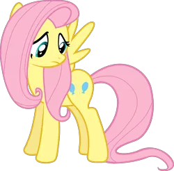Size: 9479x9320 | Tagged: safe, artist:xhalesx, derpibooru import, fluttershy, pegasus, pony, magical mystery cure, absurd resolution, female, mare, simple background, solo, swapped cutie marks, transparent background, vector, vector trace, what my cutie mark is telling me