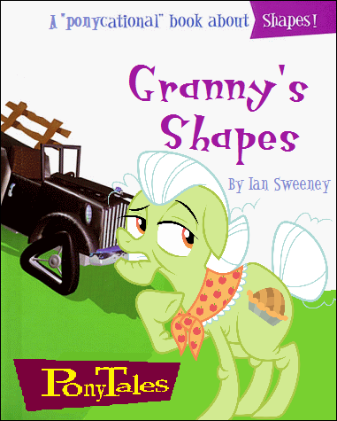 Size: 381x475 | Tagged: artist needed, source needed, safe, derpibooru import, edit, granny smith, pony, book, parody, veggietales