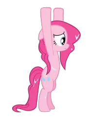 Size: 2952x4024 | Tagged: safe, artist:ocarina0ftimelord, derpibooru import, pinkie pie, earth pony, pony, baby cakes, absurd resolution, arms in the air, female, mare, sad, simple background, transparent background, vector, vector trace, wet, wet mane, wet tail