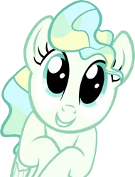 Size: 3980x5246 | Tagged: safe, artist:ironm17, derpibooru import, vapor trail, pegasus, pony, absurd resolution, bust, cute, female, folded wings, grin, hooves to the chest, mare, portrait, simple background, smiling, solo, transparent background, vaporbetes, vector, wings