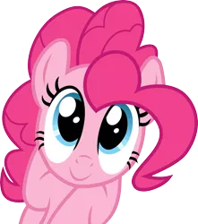 Size: 3000x3397 | Tagged: safe, artist:lekadema, derpibooru import, pinkie pie, earth pony, pony, .svg available, cute, diapinkes, female, inkscape, mare, mystery on the friendship express, simple background, solo, transparent background, vector