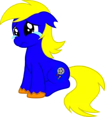 Size: 6283x7013 | Tagged: safe, artist:bronydanceparty, derpibooru import, edit, vector edit, oc, unofficial characters only, pony, absurd resolution, crying, simple background, solo, transparent background, vector