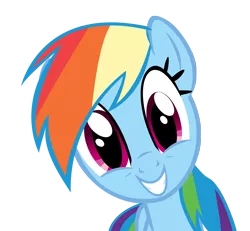 Size: 1084x1000 | Tagged: safe, artist:drunkhedgehog, derpibooru import, rainbow dash, pegasus, pony, female, mare, simple background, solo, squee, transparent background, vector