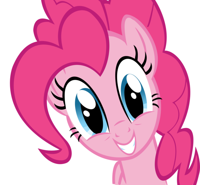 Size: 1084x1000 | Tagged: safe, artist:drunkhedgehog, derpibooru import, pinkie pie, earth pony, pony, female, mare, simple background, solo, squee, transparent background, vector