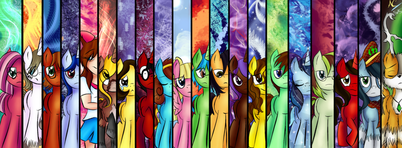 Size: 1024x379 | Tagged: safe, artist:animechristy, derpibooru import, oc, unofficial characters only, pony, commission