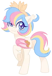 Size: 1443x2110 | Tagged: safe, artist:centchi, artist:hawthornss, derpibooru import, oc, oc:lion ring, unofficial characters only, bat pony, pony, :3, bat pony oc, bow, cute, cute little fangs, ear fluff, fangs, hair bow, looking at you, multicolored hair, plot, simple background, transparent background, underhoof