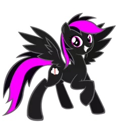 Size: 1024x1024 | Tagged: safe, artist:danmakuman, derpibooru import, oc, oc:skydancer, unofficial characters only, pegasus, pony, request, simple background, solo, transparent background