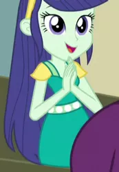 Size: 218x315 | Tagged: safe, derpibooru import, screencap, blueberry cake, equestria girls, friendship games, chs rally song, cropped, cute, female, looking at you, open mouth