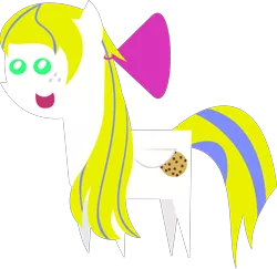 Size: 9021x8753 | Tagged: safe, artist:xhalesx, derpibooru import, oc, oc:cookie dough, unofficial characters only, pony, absurd resolution, inkscape, pointy ponies, ponyscape, simple background, solo, transparent background, vector
