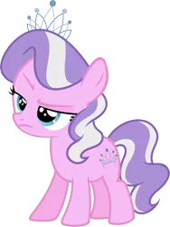 Size: 6256x8310 | Tagged: safe, artist:hourglass-vectors, derpibooru import, diamond tiara, earth pony, pony, the cutie pox, .svg available, absurd resolution, female, filly, inkscape, mare, simple background, solo, transparent background, vector, vector trace