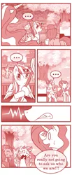 Size: 800x1946 | Tagged: safe, artist:vavacung, derpibooru import, rarity, oc, oc:harbinger, oc:juggernaut, earth pony, pegasus, pony, unicorn, comic:chaos future, comic, female, lightmare rarity, male