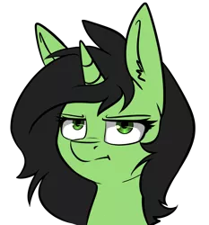 Size: 2043x2188 | Tagged: safe, artist:duop-qoub, derpibooru import, oc, oc:anon, oc:anonfilly, unofficial characters only, pony, unicorn, cute, female, filly, filly anon is not amused, simple background, solo, transparent background, unamused