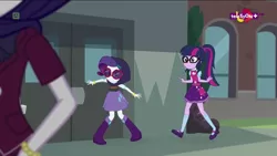 Size: 1920x1080 | Tagged: semi-grimdark, derpibooru import, edit, edited screencap, screencap, rarity, dance magic, equestria girls, spoiler:eqg specials, bomb, suicide bomber, teletoon, weapon