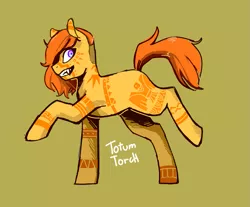 Size: 901x745 | Tagged: safe, artist:redxbacon, derpibooru import, oc, oc:totum torch, unofficial characters only, pony, reference sheet, tattoo, tribal